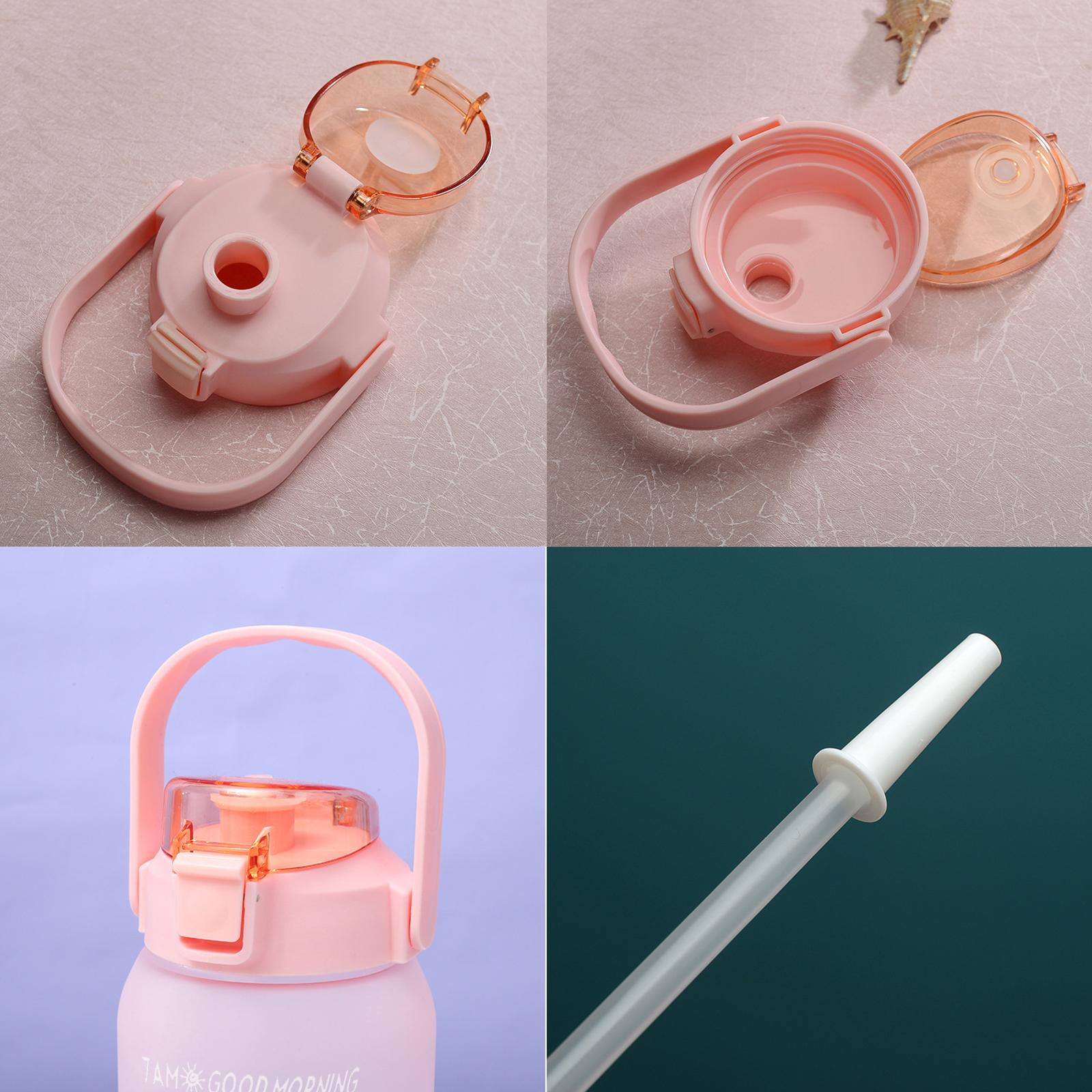 Chai Nước 2L Có Tay Cầm Rơm Rạ