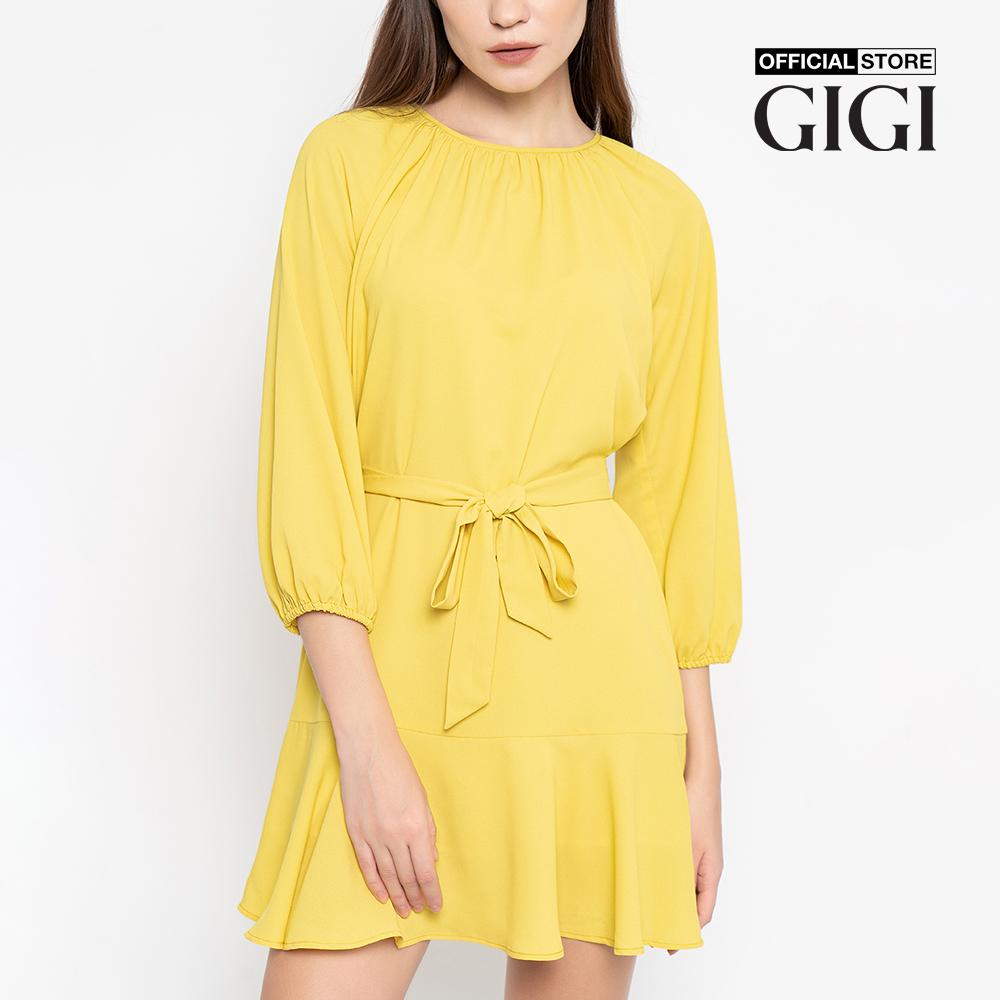GIGI - Đầm mini đuôi cá Raglan Sleeve Trapeze G2101D221115-69