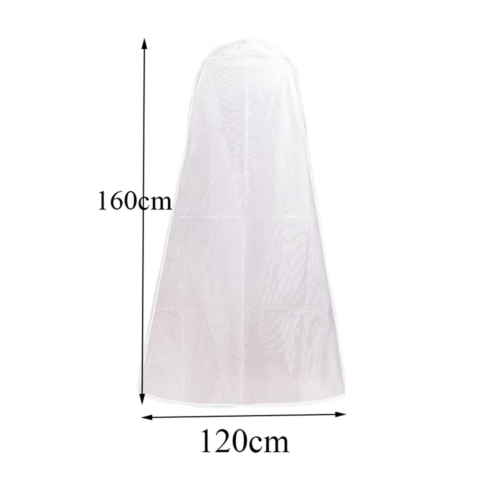 Wedding Dress Garment Bag Cover Dustproof Covers for Wardrobe Closet Storage