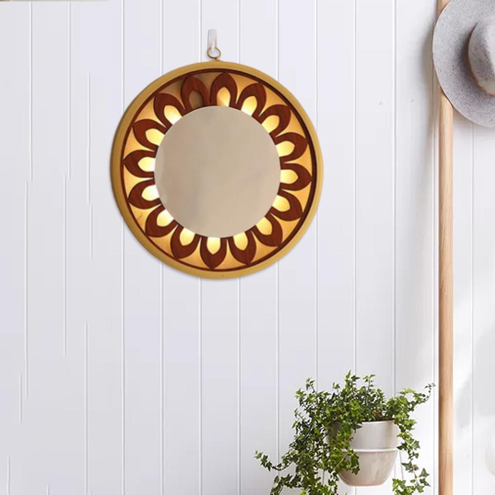 Wall Hanging  Vanity Circle Mirrors for Bedroom Entryway A