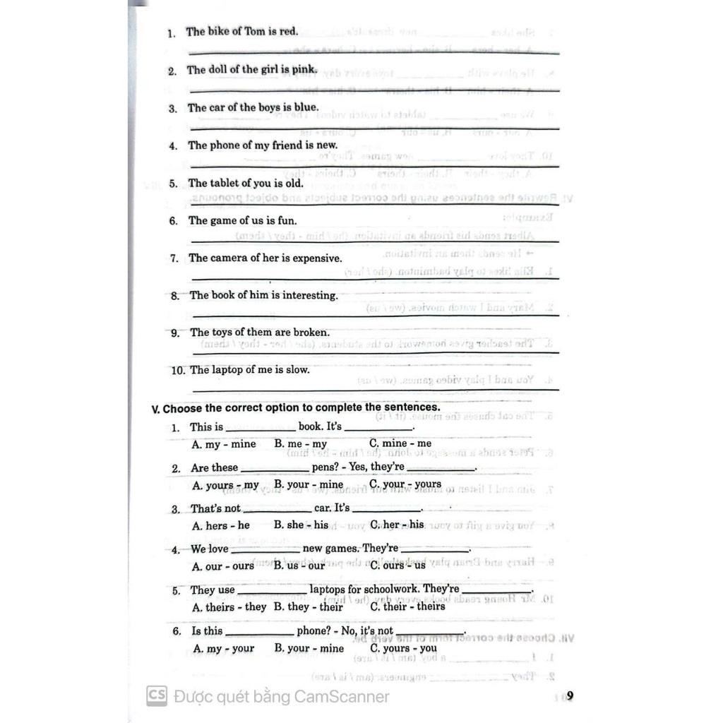 Sách Bài Tập Tiếng Anh 6 (có Đáp Án) Dùng Kèm Tiếng Anh 6 Friends Plus ( student books) HA