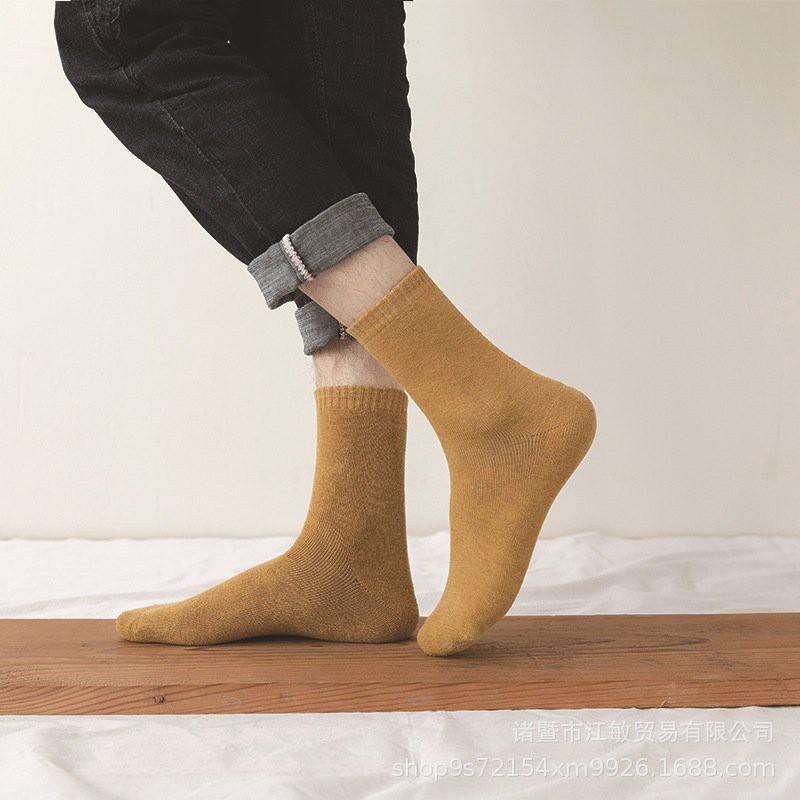 Tất cao cổ lót nỉ NAM/NỮ siêu dày, siêu ấm phong các unisex T/153