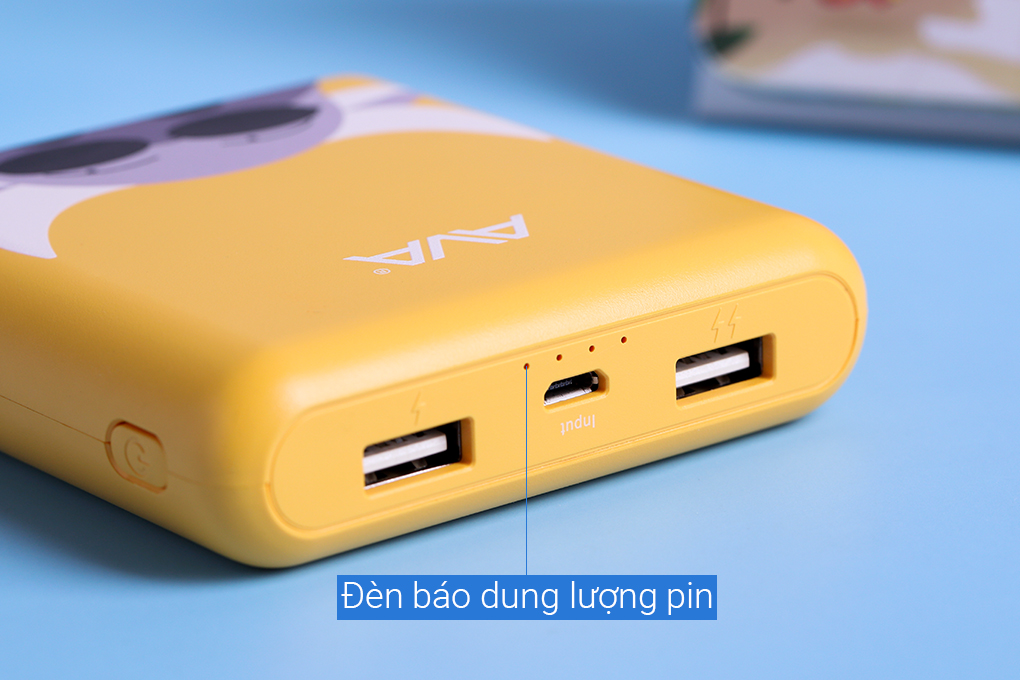 Pin sạc dự phòng 10.000 mAh AVA LA Y65 - Hàng chính hãng