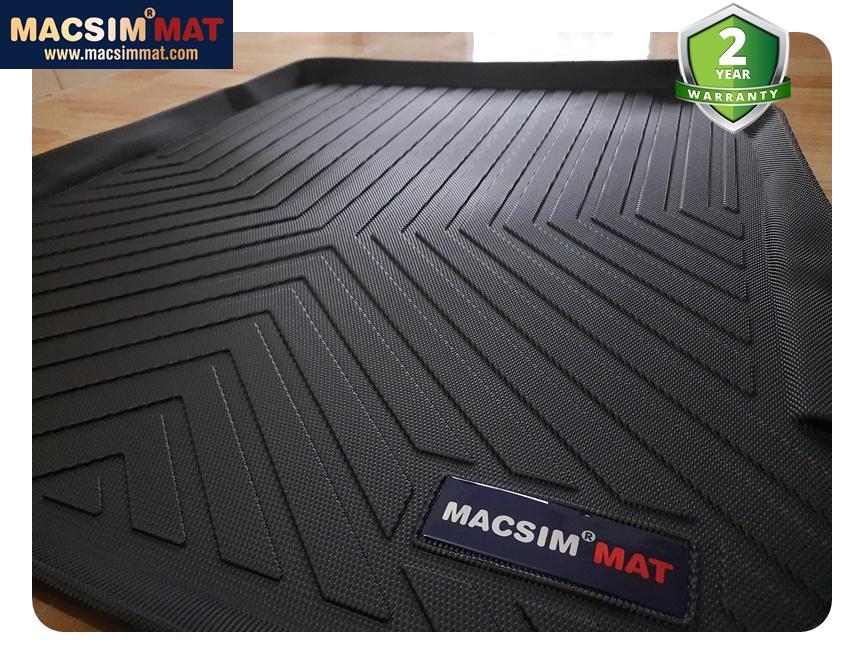 Thảm lót cốp Mercedes S class 2014-2020 nhãn hiệu Macsim chất liệu TPV cao cấp màu đen