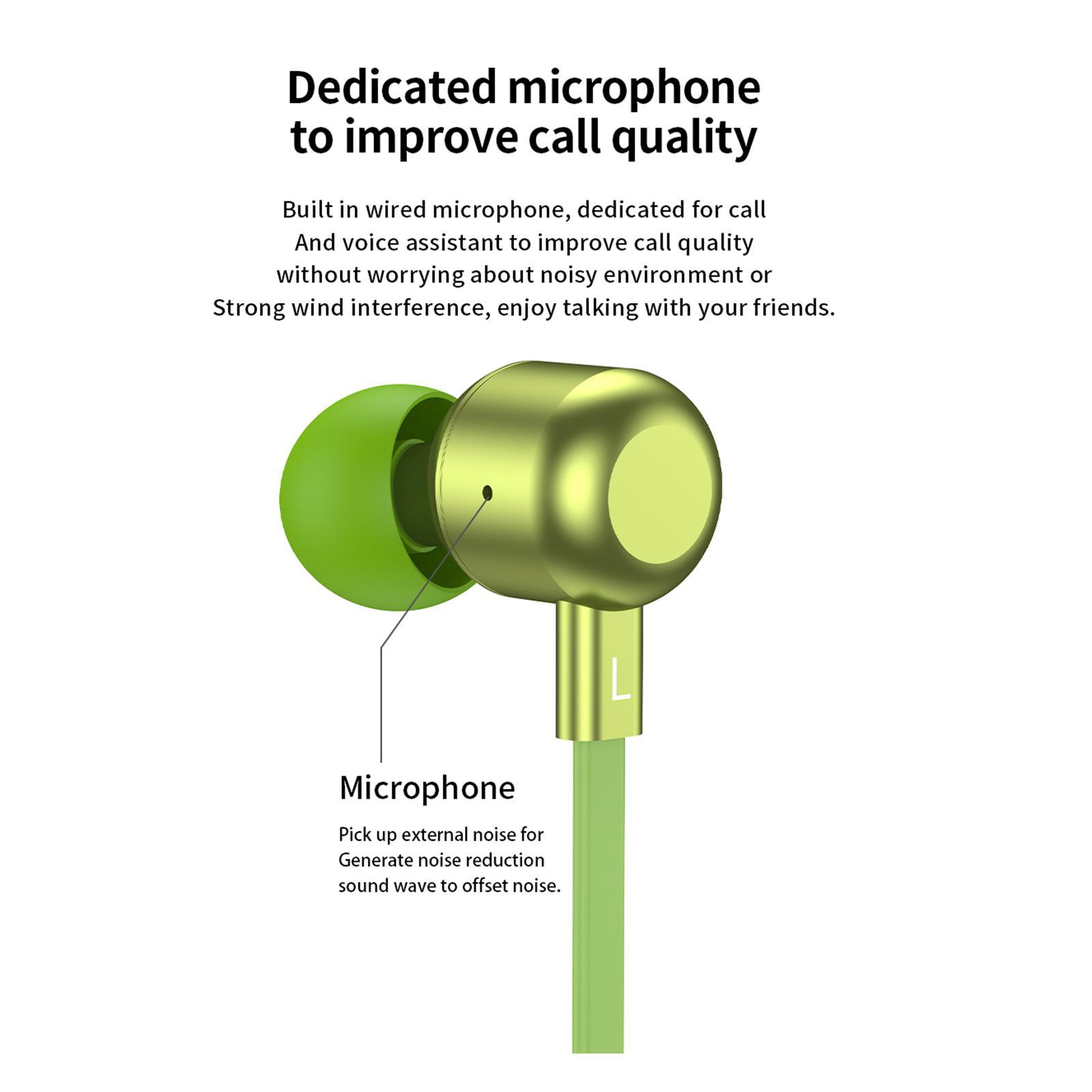2 Pieces Wireless Bluetooth 5.1 Headphones Stereo Built-in Mic for Sports