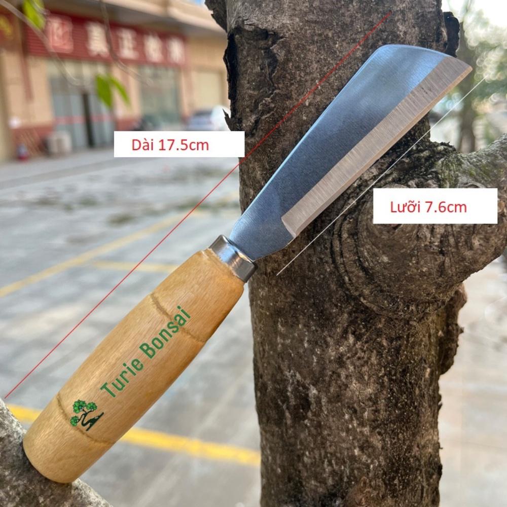 Dao ghép cành cao cấp dạng thẳng lưỡi dầy 2mm thuận tiện cho việc ghép cây, ghép cành cây cảnh