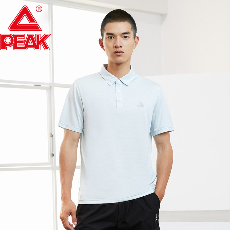 Áo Thun Polo Nam Thể Thao Có Cổ Chính Hãng Cao Cấp PEAK DF622351
