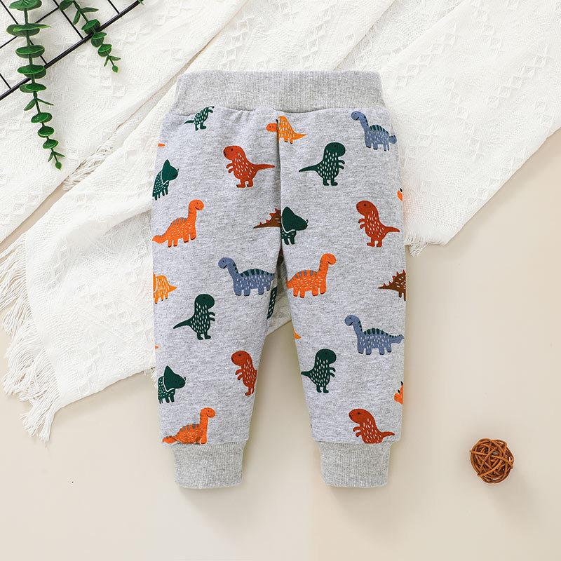 Cho Bé Mùa Thu Đông Dionsaur Bộ Dễ Thương Cho Bé Gái Bé Trai Áo Khoác Và Quần Bộ Quần Áo Trẻ Em