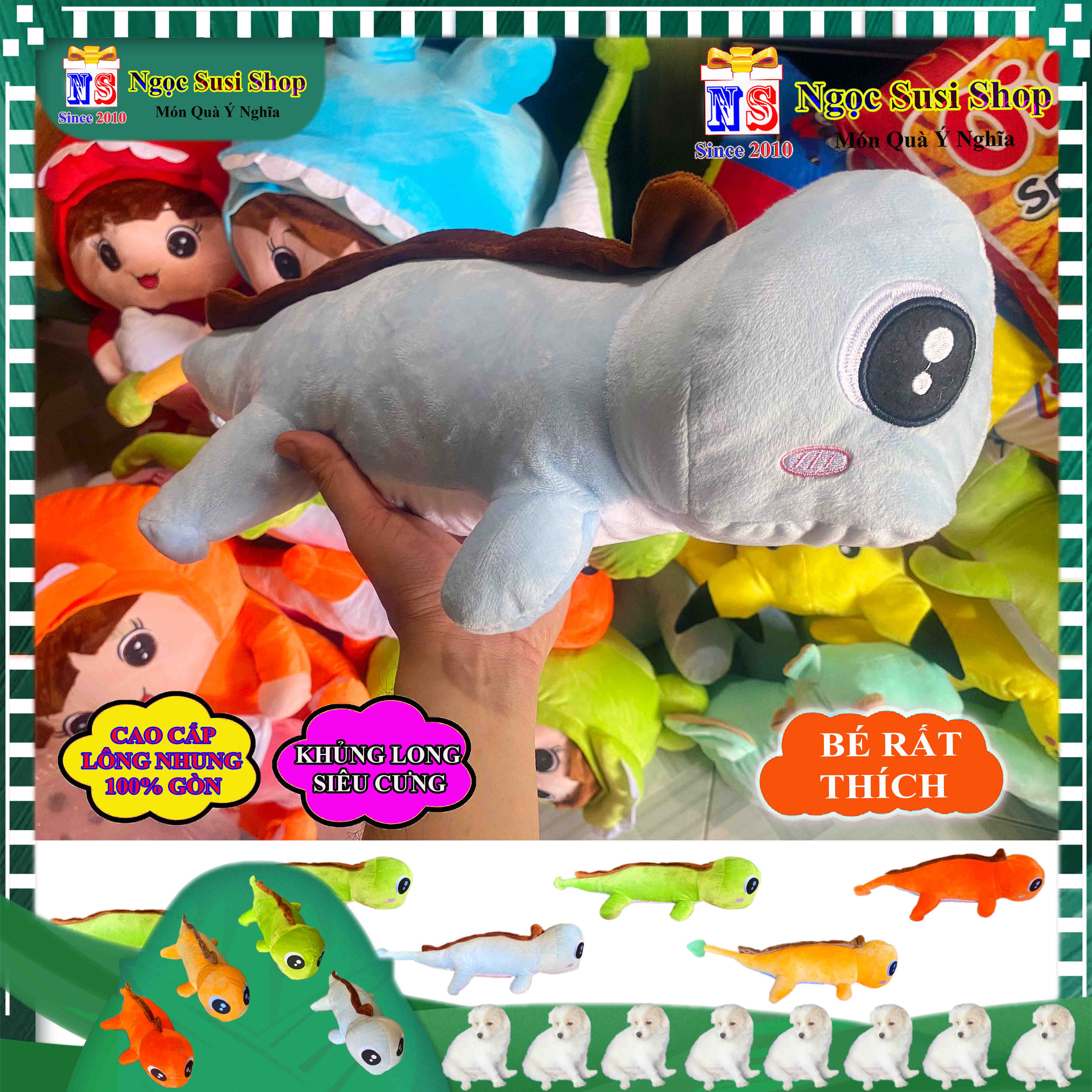 THÚ NHỒI BÔNG CON KHỦNG LONG MẮT LỒI SIZE 65CM SIÊU MỀM MỊN CHO BÉ YÊU QUÁ ĐẸP - GIAO NGẪU NHIÊN MÀU