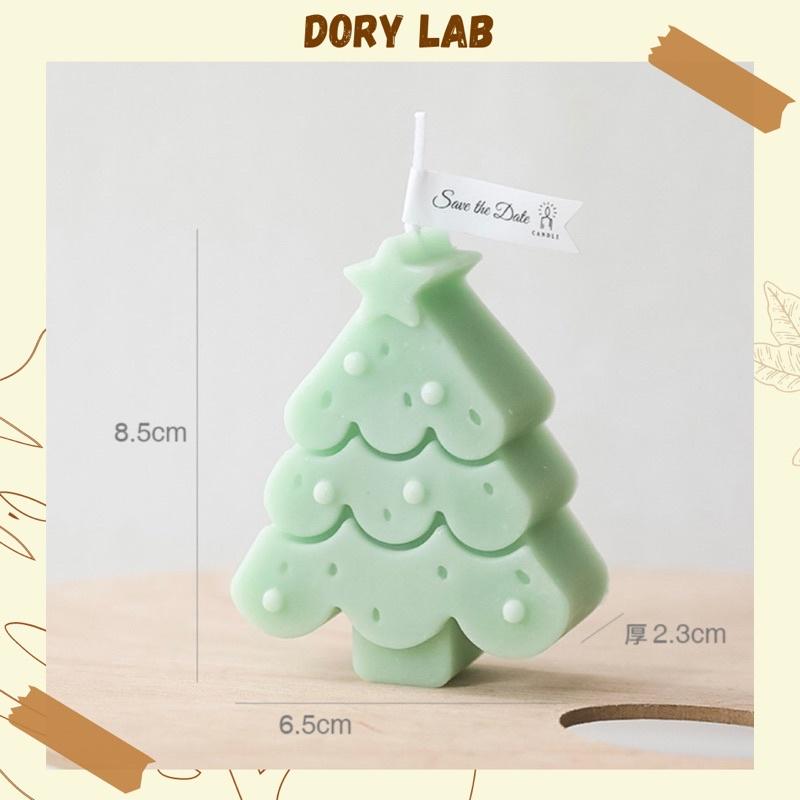 Nến Thơm Giáng Sinh Cây Thông 3 Tầng Nhiều Màu Sắc - Dory Lab