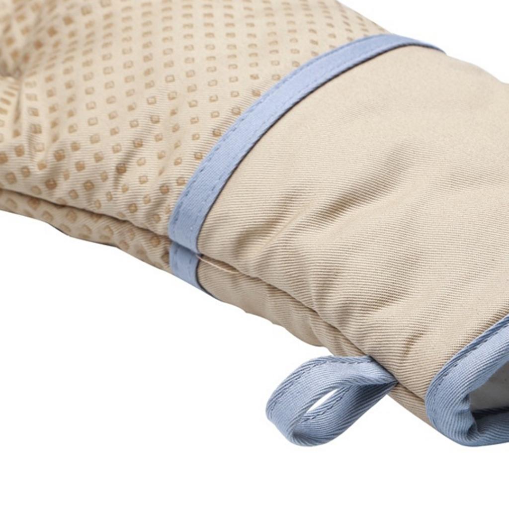 Silicone+Cotton Oven Mitts Heatproof Mitten Kitchen Baking Oven Gloves