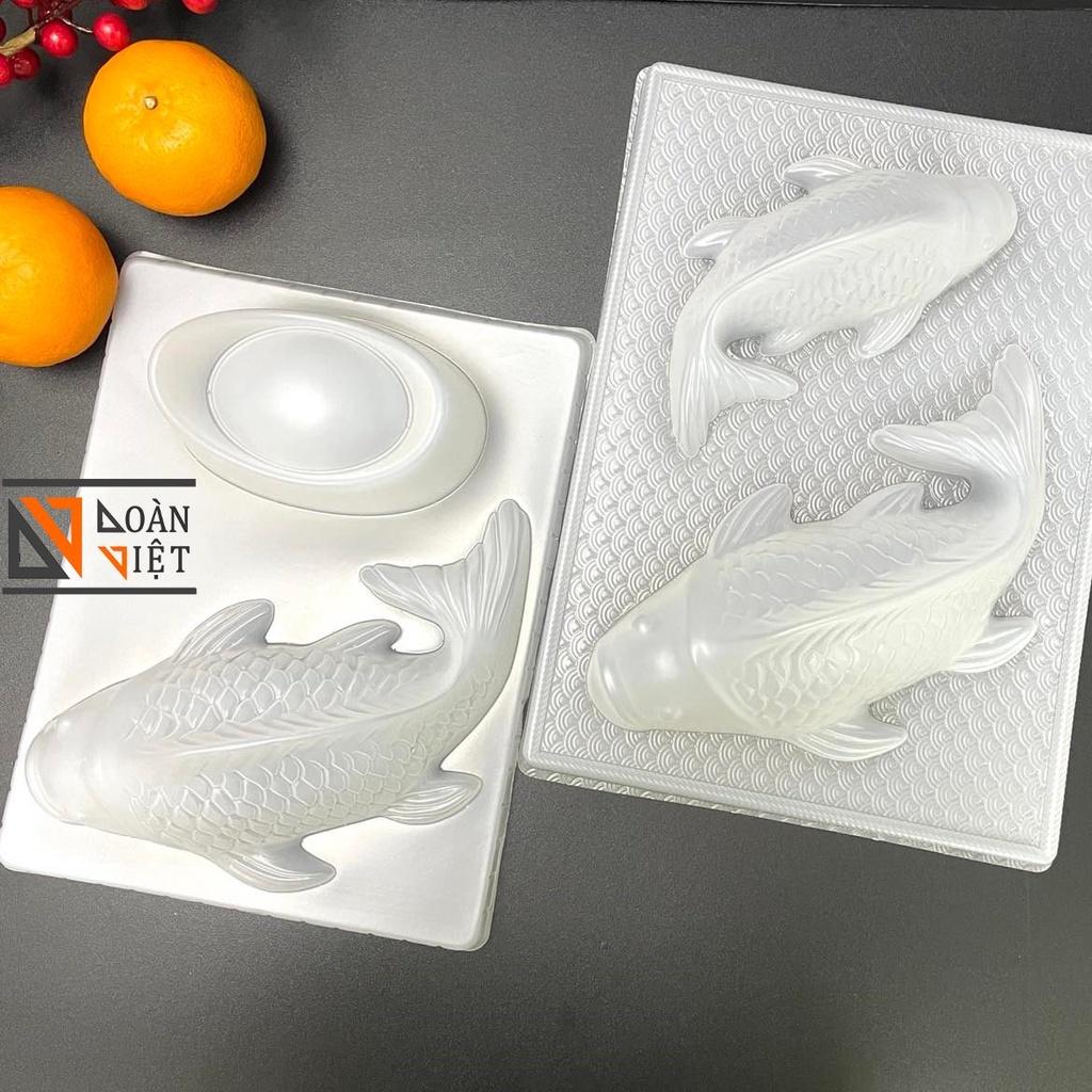 Khuôn NHẤN XÔI, RAU CÂU, BÁNH TỔ , Khuôn XÔI CÁ CHÉP, THỎI VÀNG sắc nét 3D - Trang trí mâm cúng, đưa ÔNG CÔNG, ÔNG TÁO