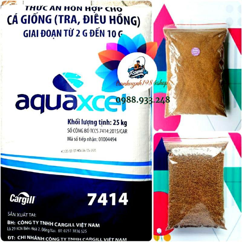 Cám cá Cargill 7414 dùng cá cảnh, cá 7 màu hoặc dùng làm mồi câu (1Kg)