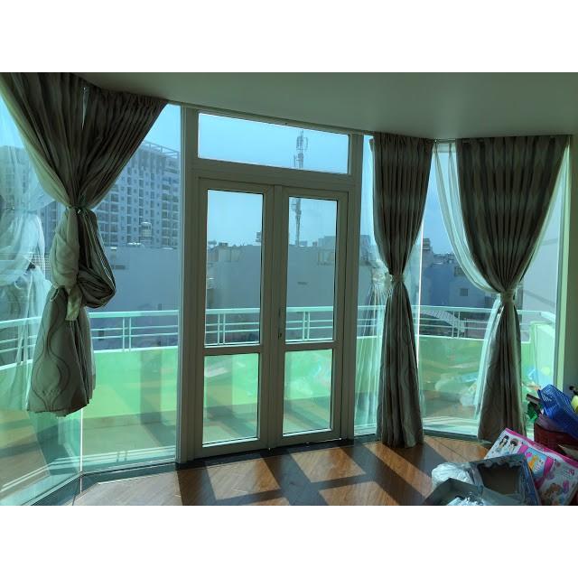 phim cách nhiệt cửa sổ màu xanh lá