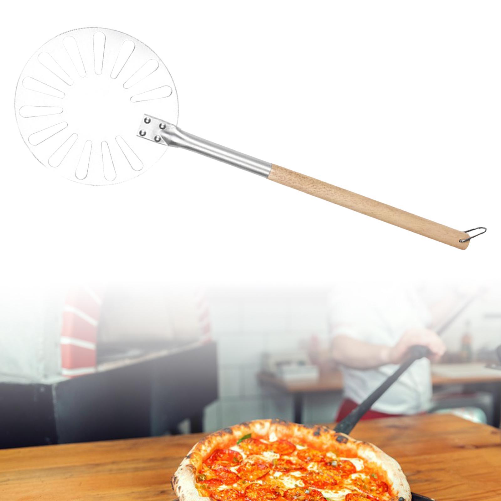 Stainless Steel Pizza Peel with Long Handle for Making Pizza