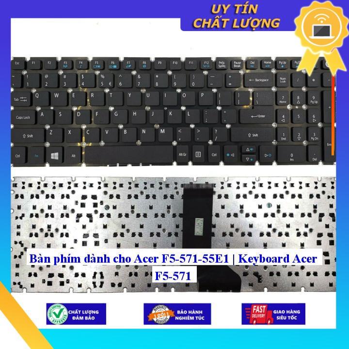 Bàn phím dùng cho Acer F5-571-55E1 | Keyboard Acer F5-571 - Hàng Nhập Khẩu New Seal