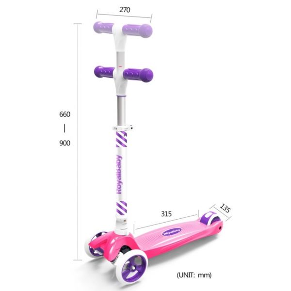 Đồ chơi Xe trượt SCOOTER RO203M-3/PU-WH