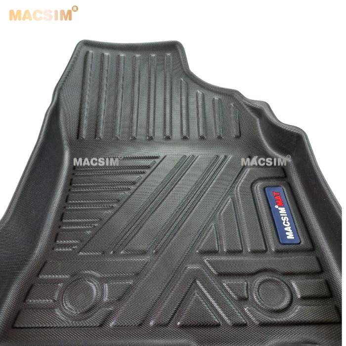 Thảm lót sàn xe ô tô Toyota vios 2008-2013 qd Nhãn hiệu Macsim chất liệu nhựa TPV cao cấp