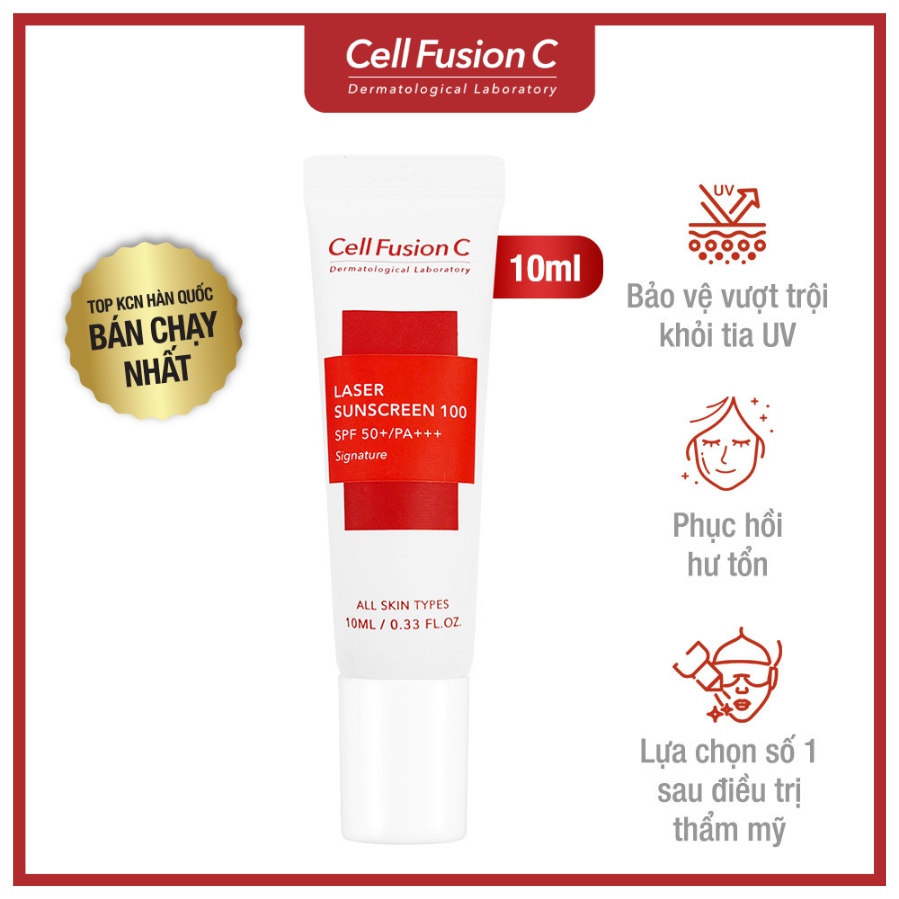 Kem Chống Nắng Cho Mọi Loại Da Cell Fusion C Laser Sunscreen 100 SPF 50+/PA+++ (10ml)