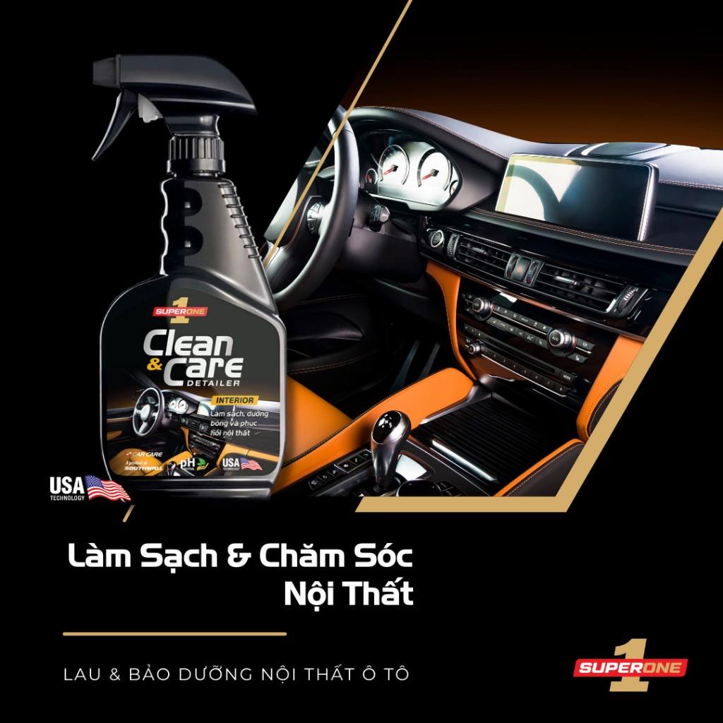 Dung Dịch Làm Sạch Và Chăm Sóc Nội Thất SUPERONE Clean And Care Detailer – Interior SOUTHWALL A101