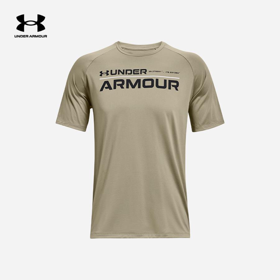 Áo tay ngắn thể thao nam Under Armour Tech 2.0 Wordmark - 1370538-037