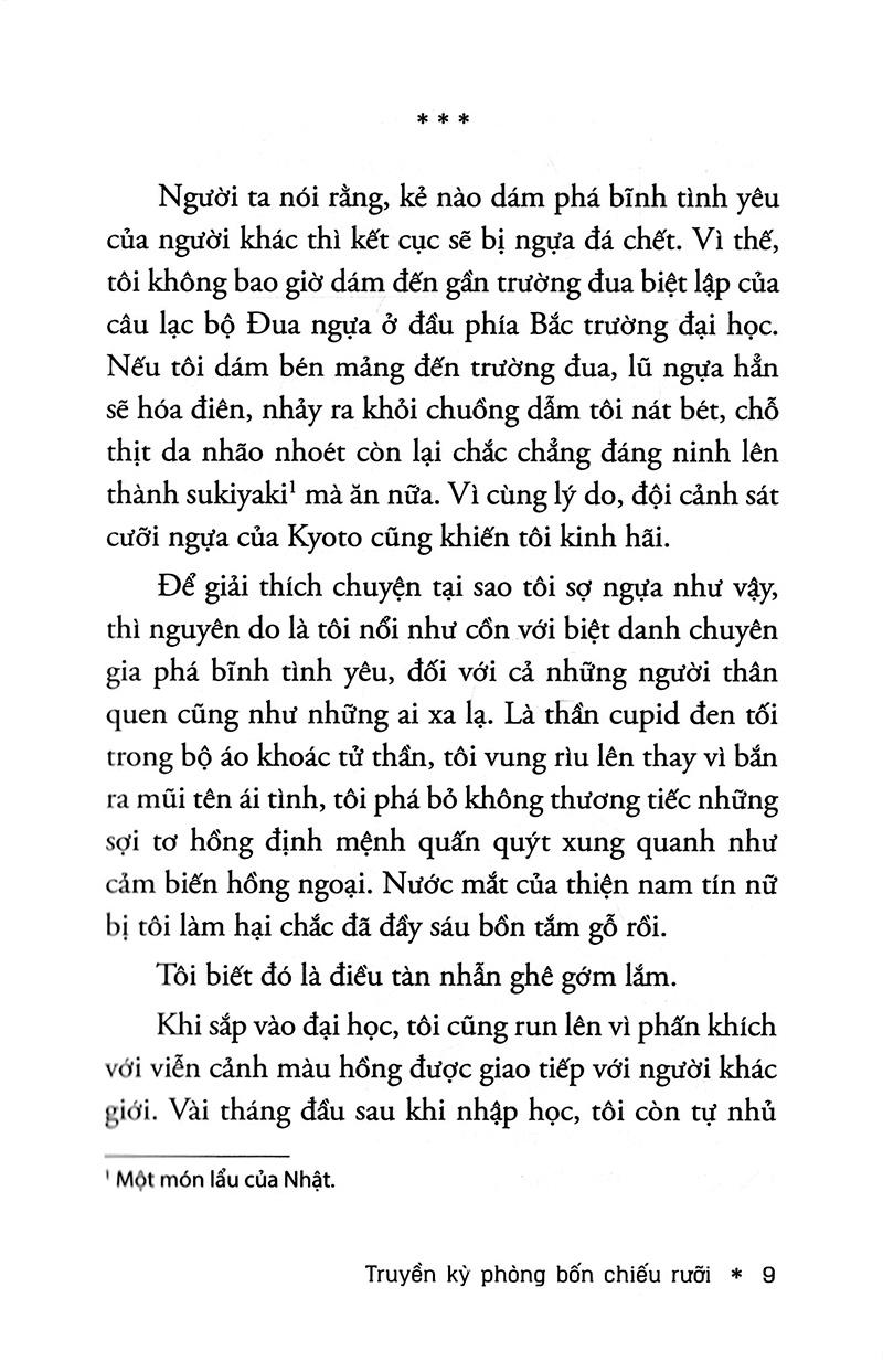 Sách The Tatami Galaxy - Truyền Kỳ Phòng Bốn Chiếu Rưỡi