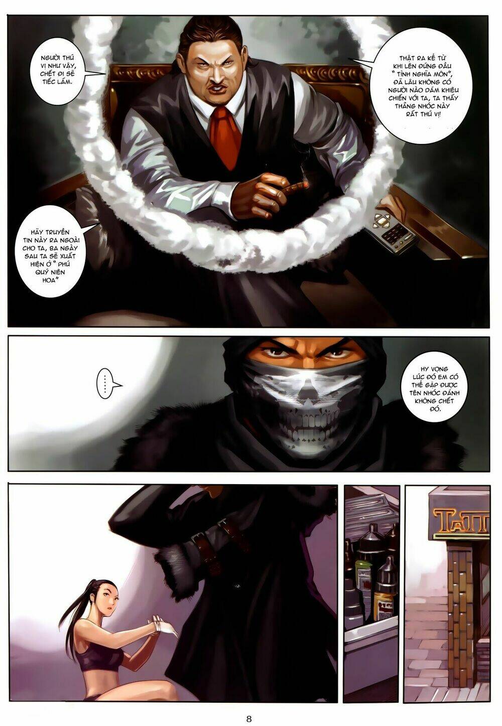 sát thủ chapter 9 8