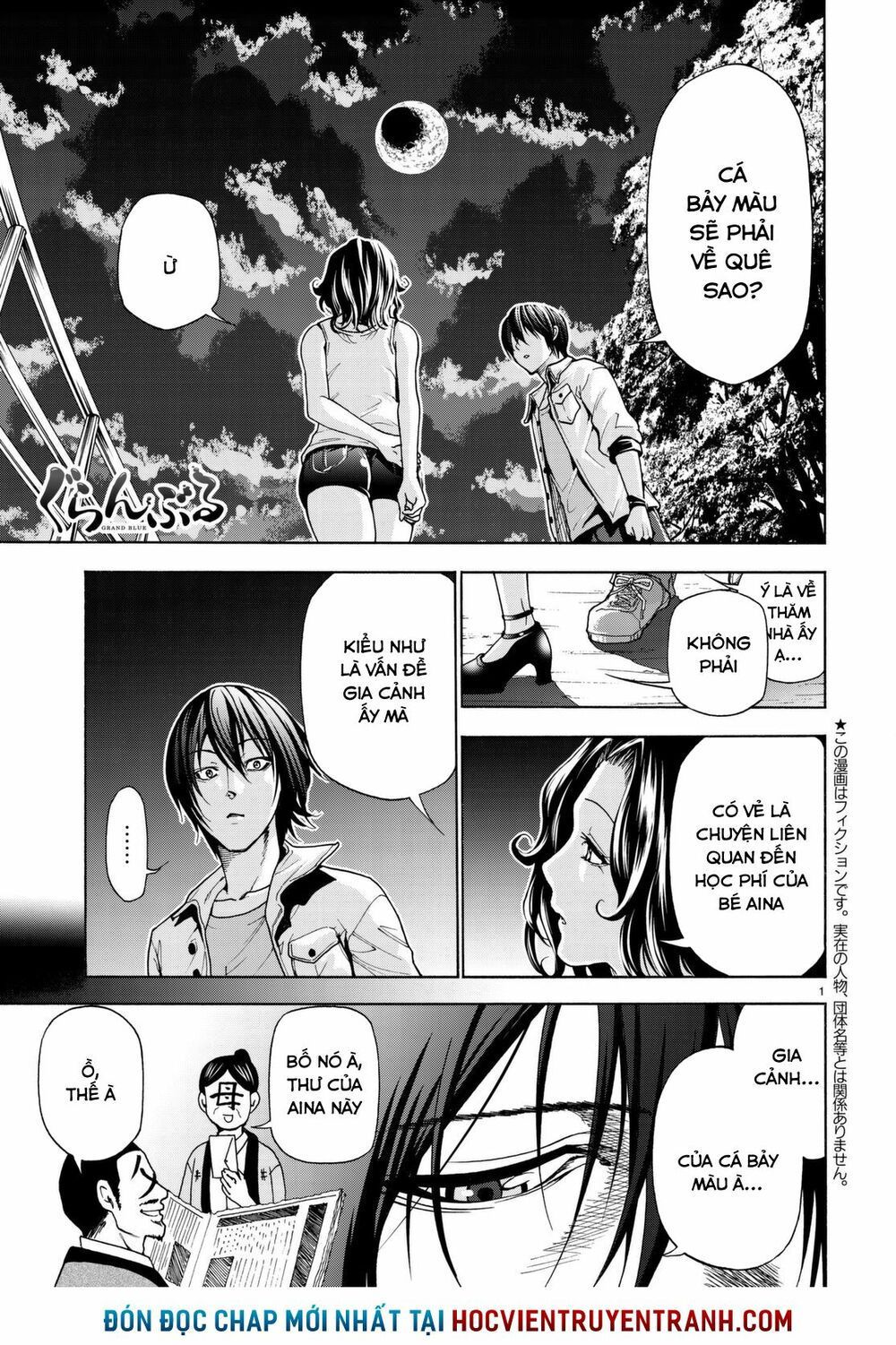 cô gái thích lặn - grand blue chapter 39 1