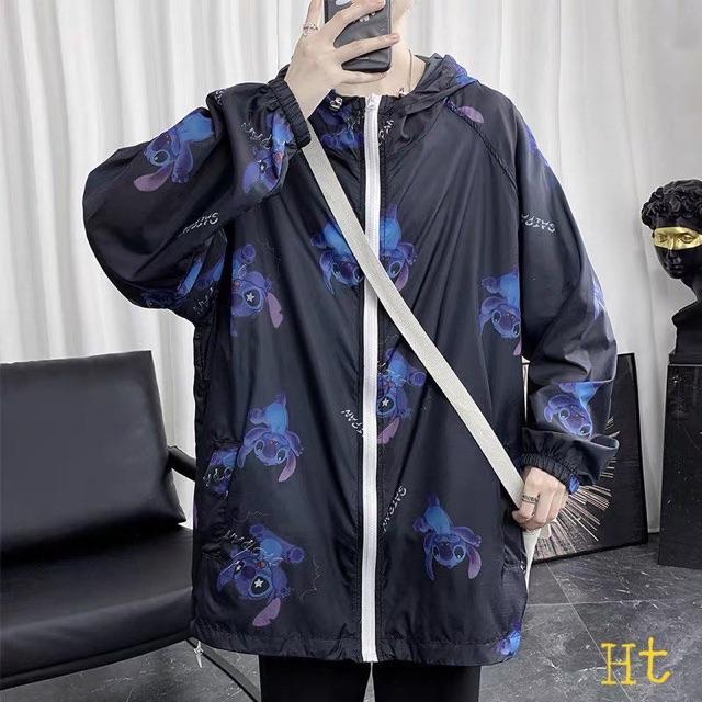 Áo gió Stich Chất liệu gió lì H2B868