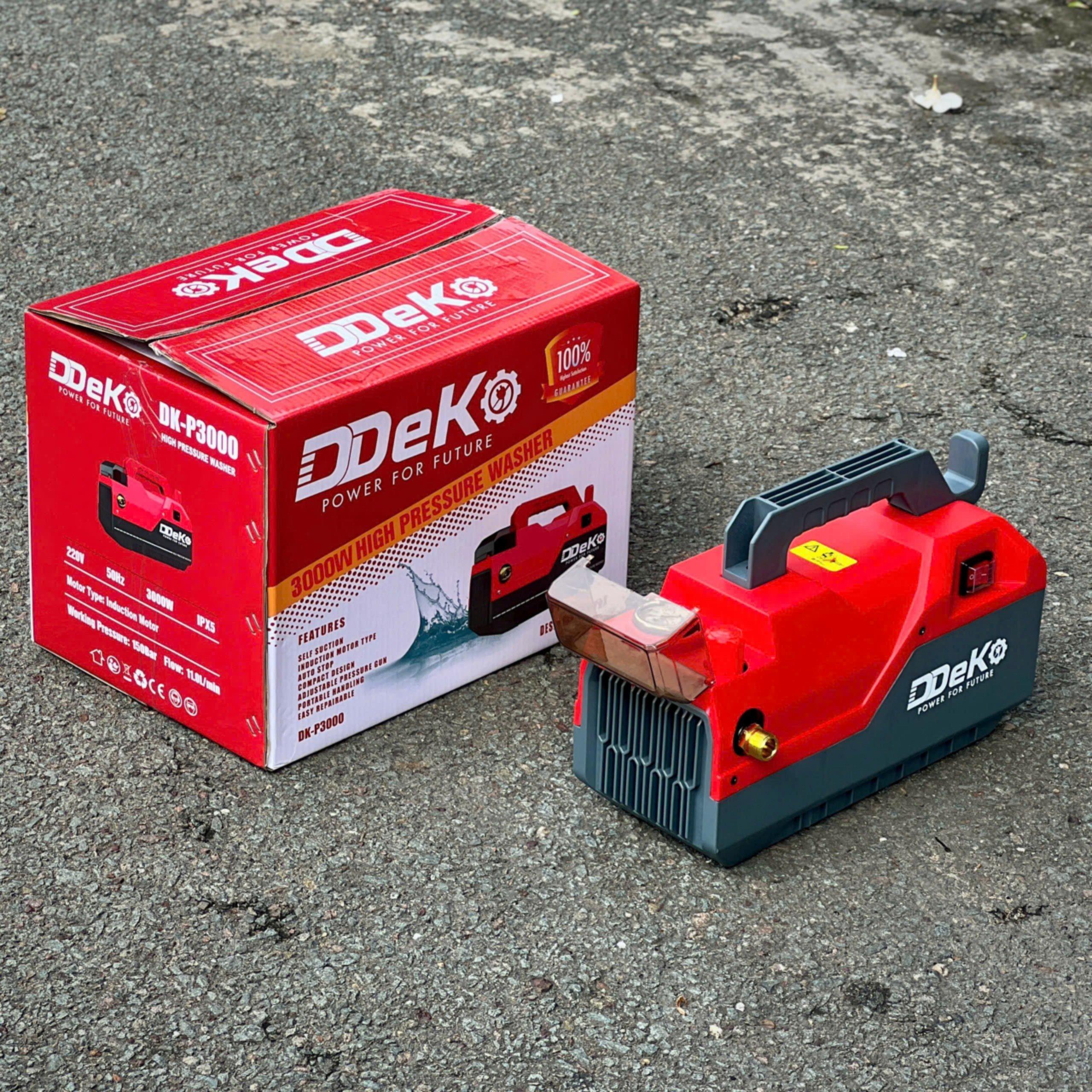 MÁY RỬA XE 3000W CÓ CHỈNH ÁP DK-P3000 DEKO - HÀNG CHÍNH HÃNG