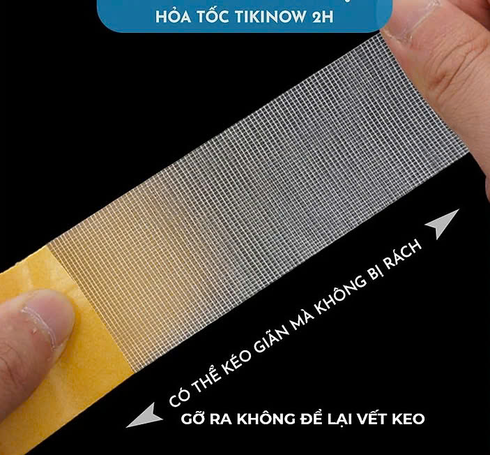 10mm*10m COMBO 2 CUỘN Keo 2 Mặt Sợi Thủy Tinh Cường Lực Dán Thảm Trải Sàn, Keo Chống Nước, Không Để Vết Keo