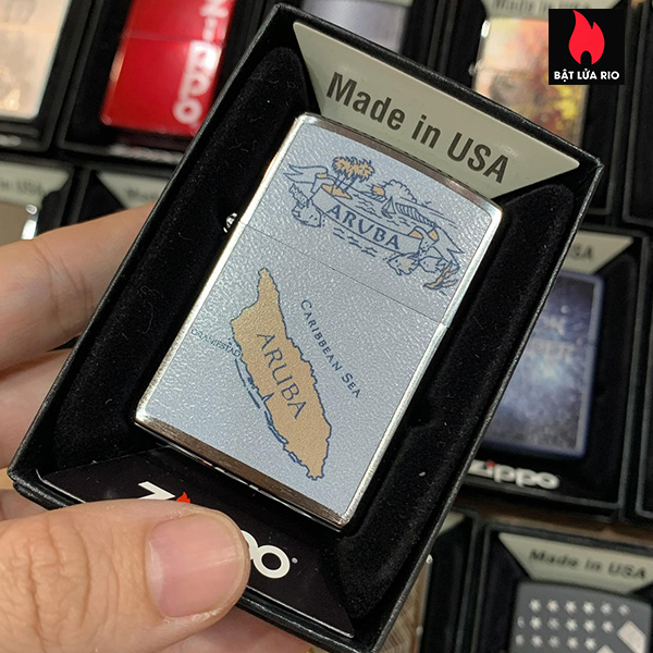 Bật Lửa Zippo 200 Aruba