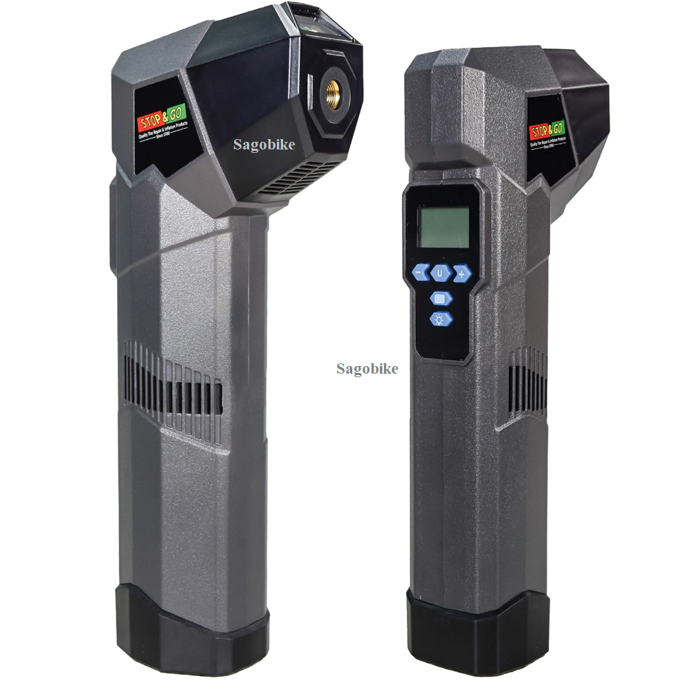 Máy bơm lốp Stop &amp; go - Máy bơm pin Stop và go -  Máy bơm hơi Stop&amp;Go CL-RCP (new), hàng chính hãng, nhập khẩu Mỹ