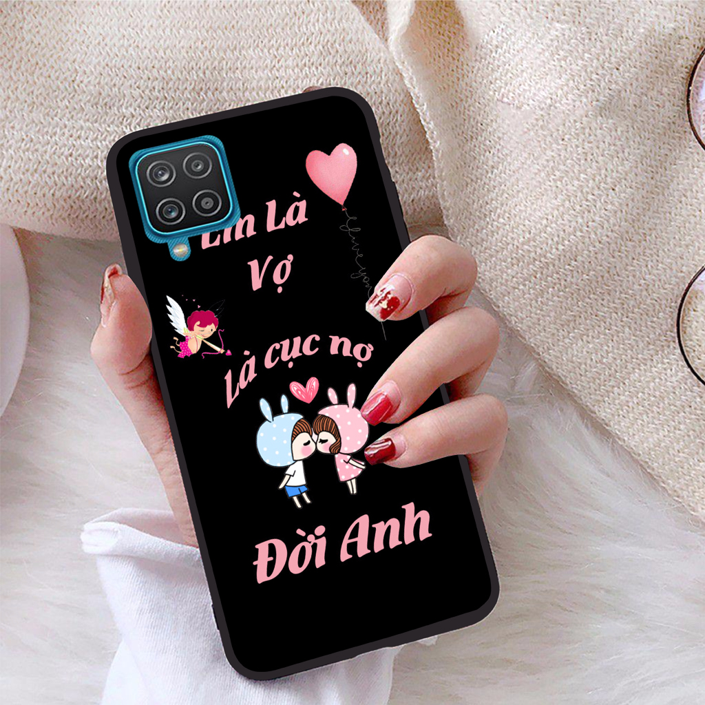 Ốp lưng dành cho Samsung Galaxy A12 viền dẻo TPU Bộ sưu tập ốp đôi - Hàng chính hãng