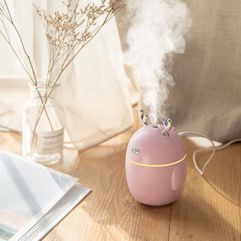 Máy Phun Sương Tạo Độ Ẩm Hộ Gia Đình Phòng Ngủ Mini Sương Mù Dung Lượng Không Khí Sinh Viên Tắt Tiếng USB Văn Phòng Xịt Nước Thơm Ô Tô