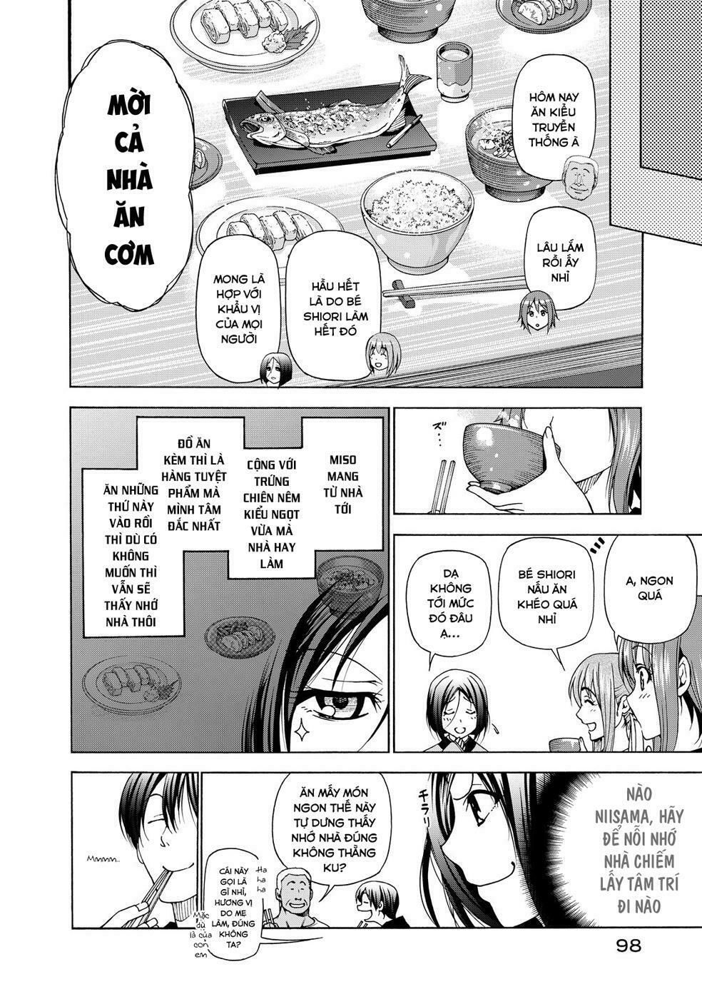 cô gái thích lặn - grand blue chapter 28 8