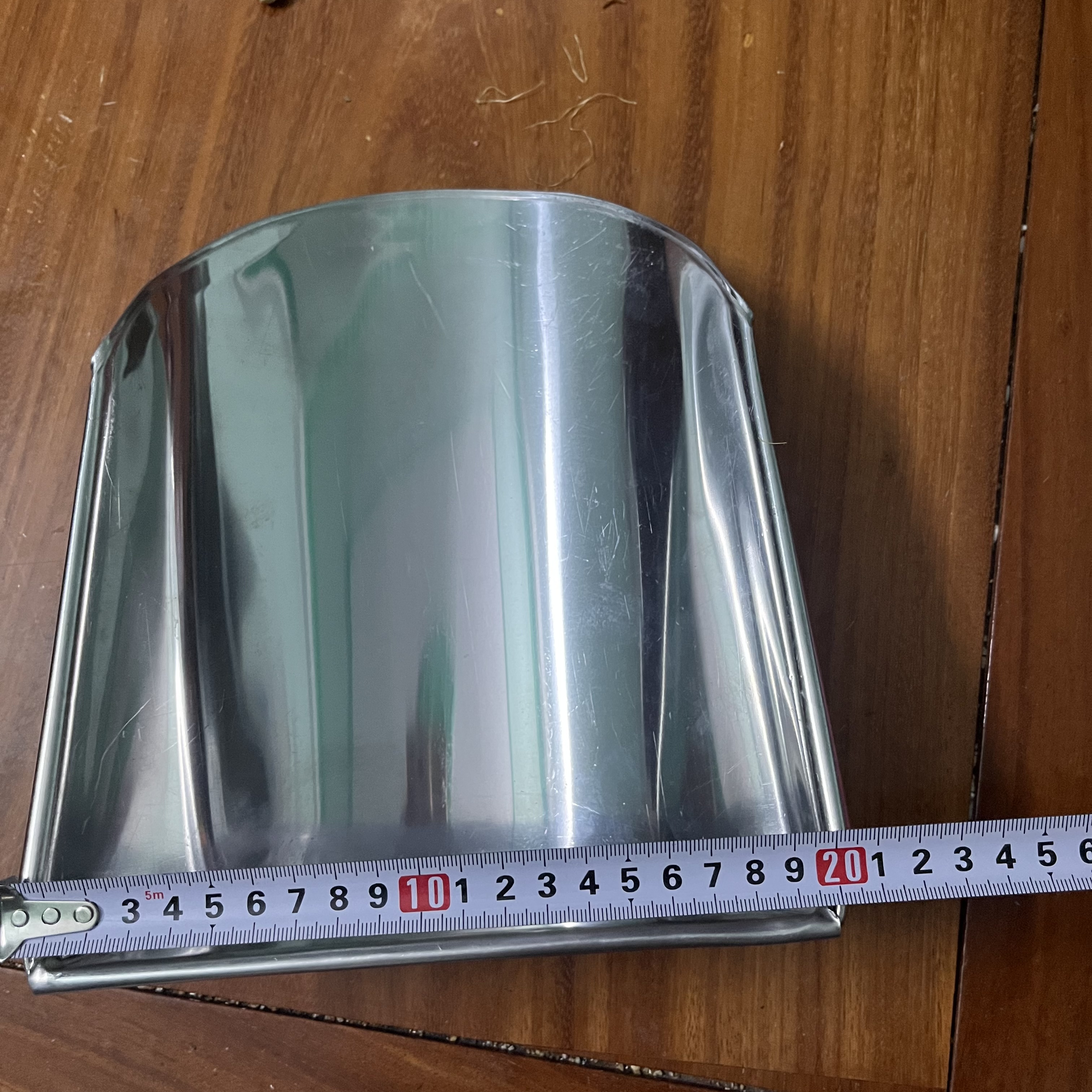 Dụng cụ xúc gạo inox size XL (23x20x8 cm)