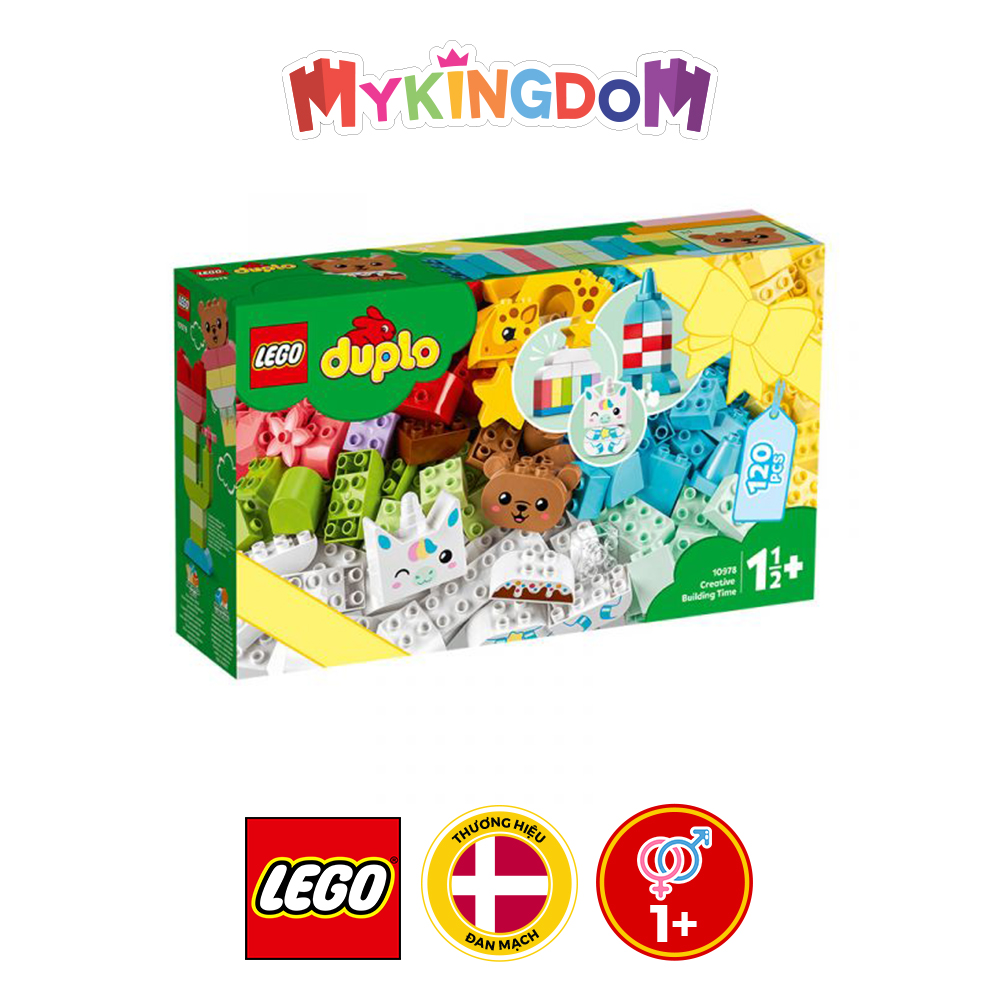 Đồ Chơi LEGO DUPLO Bộ Gạch Sáng Tạo Cho Bé 10978 120 chi tiết