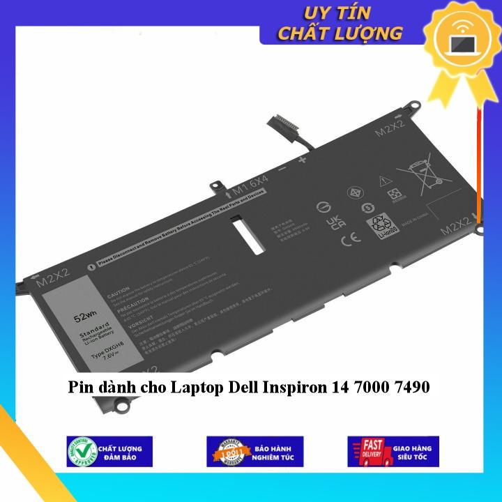 Pin dùng cho Laptop Dell Inspiron 14 7000 7490 - Hàng Nhập Khẩu New Seal