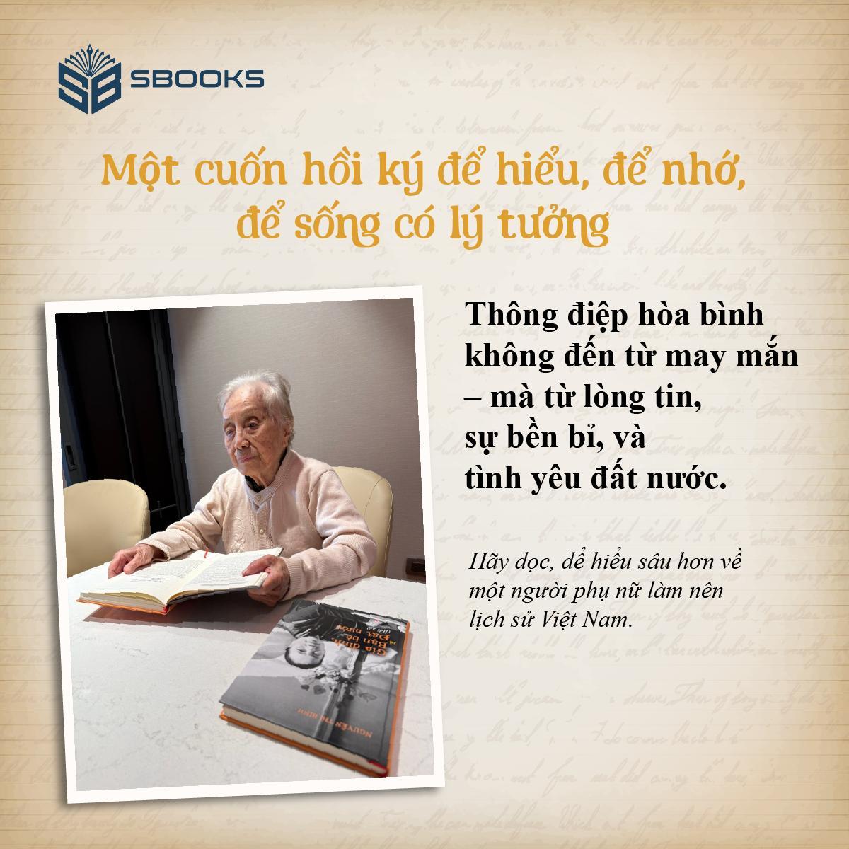 Combo 2 Cuốn Sách - Gia Đình, Bạn Bè và Đất Nước + Tấm Lòng Với Đất Nước (Madam Bình) - SBOOKS