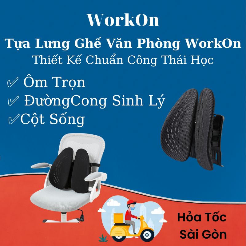 Tựa Lưng Công Thái Học ButterFly Đệm Tựa Lưng Dùng Cho Làm Việc - Văn Phòng - Ô tô