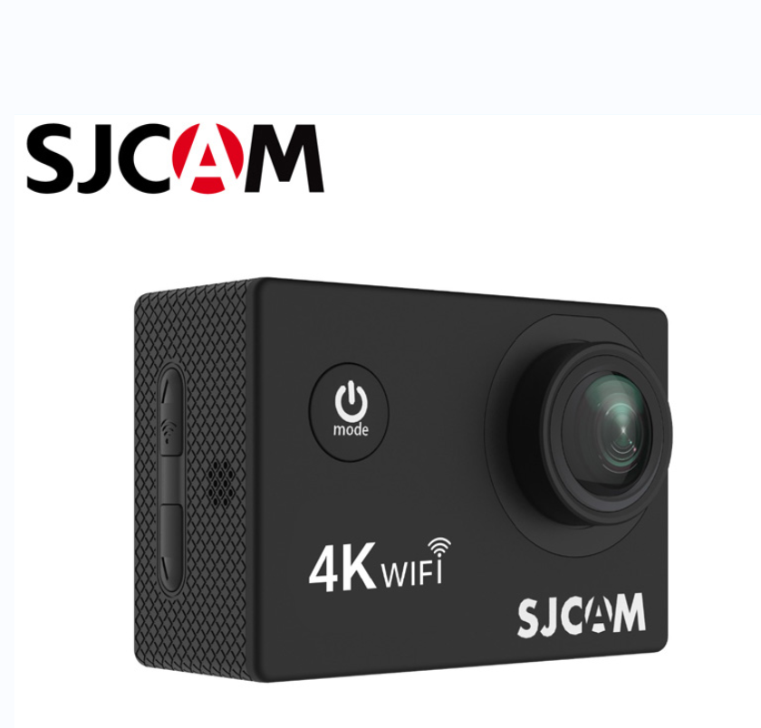 SJCAM SJ4000 Máy ảnh hành động không khí 4K 30PFS 1080p 4X Zoom WiFi Motorcycle Xe đạp Mũ bảo vệ Waterproof Cam Video Action Máy ảnh hành động