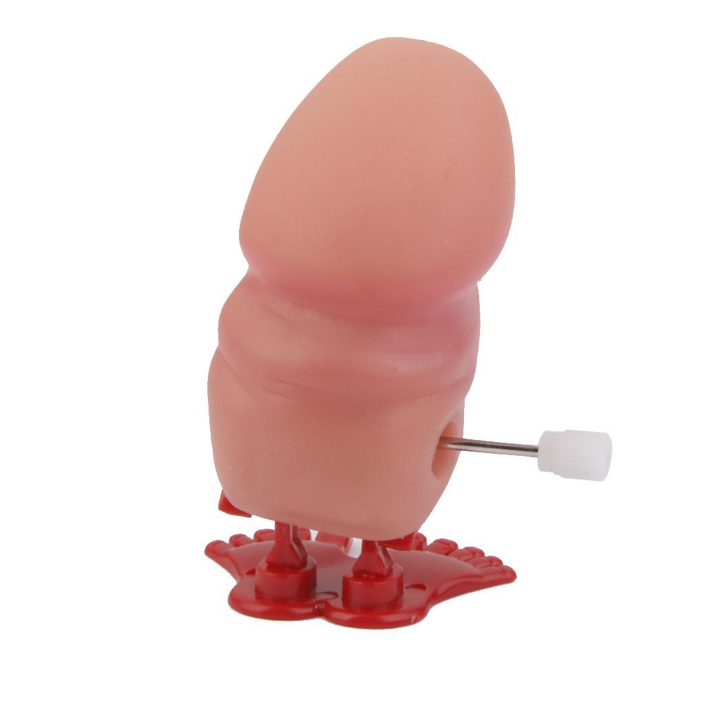 3x Penis Wind Up Jumping Pecker Joke Gag Prank Hen Party Favors Accessories