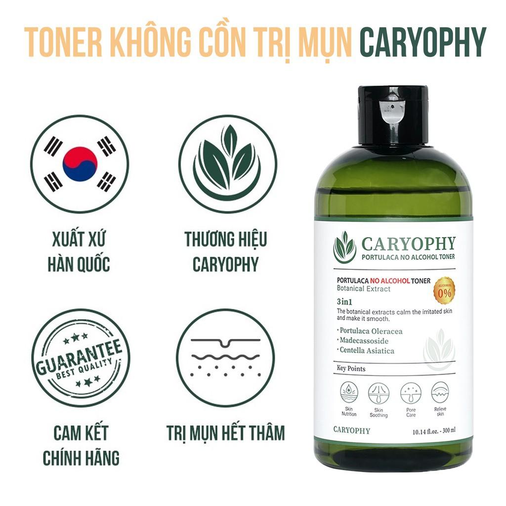 Nước Hoa Hồng Làm Dịu Da Caryophy Portulaca Toner 300ml