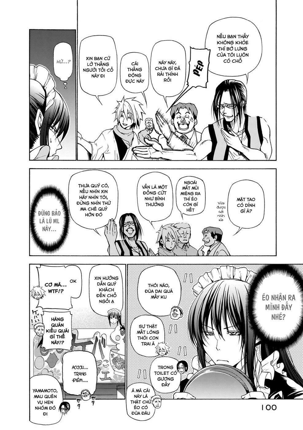 cô gái thích lặn - grand blue chapter 24 25