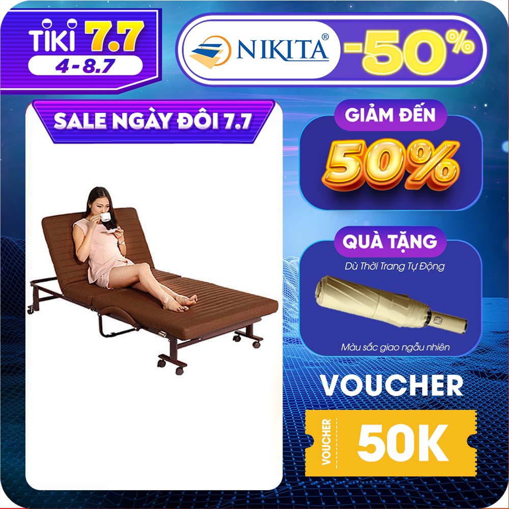 Giường gấp kiểu dáng Hàn quốc NIKITA NKT-HQ120