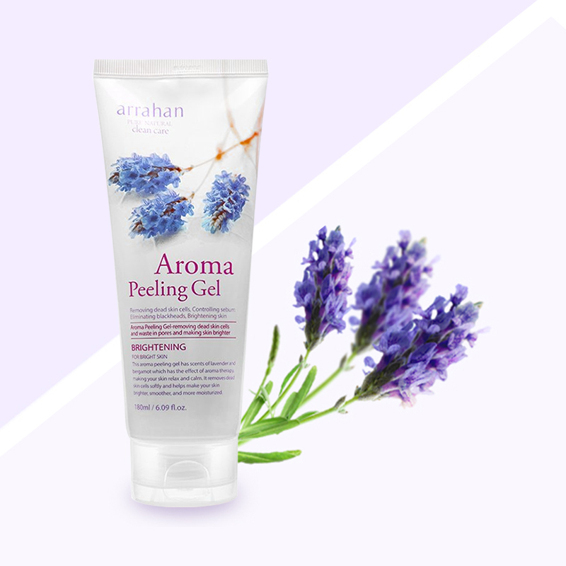 Tẩy da chết Arrahan Aroma Peeling Gel Lavender - Tím