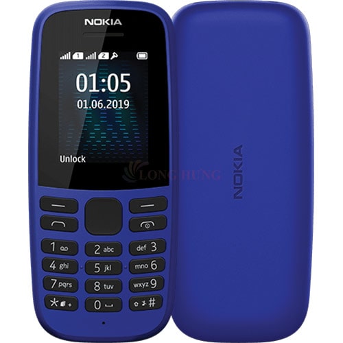 Điện thoại Nokia 105 Dual Sim 2019 - Hàng chính hãng