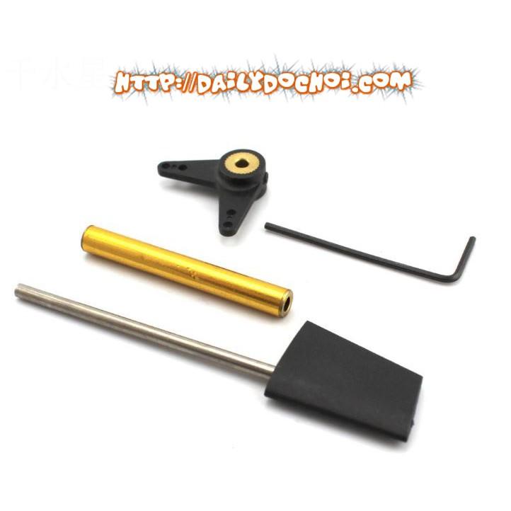 Bánh lái cao 86mm kèm vít chuyển động dùng để chế tạo