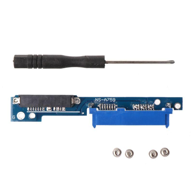 Micro Sata 7 6 Male to Sata 7 15 Bộ chuyển đổi ATA bộ chuyển đổi nữ cho Lenovo 310 312 320 330 IdeaPad 510 5000 Bảng mạch